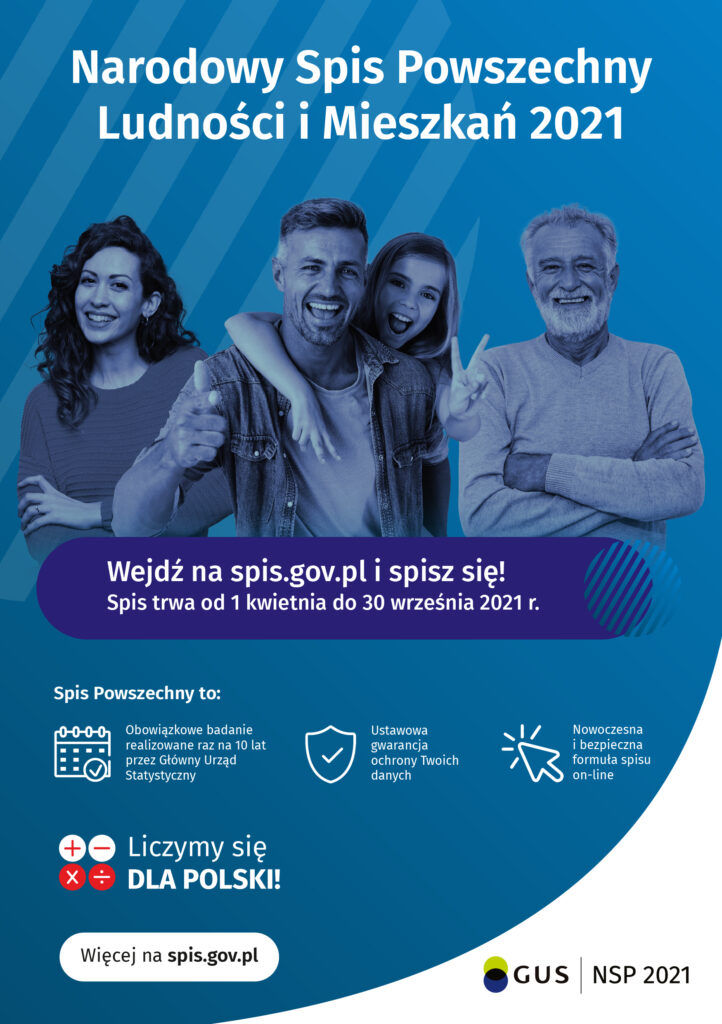 Zapraszamy do udziału w Narodowym Spisie Powszechnym!