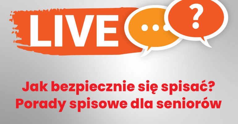 Jak spisać się bezpiecznie? Porady dla Seniorów