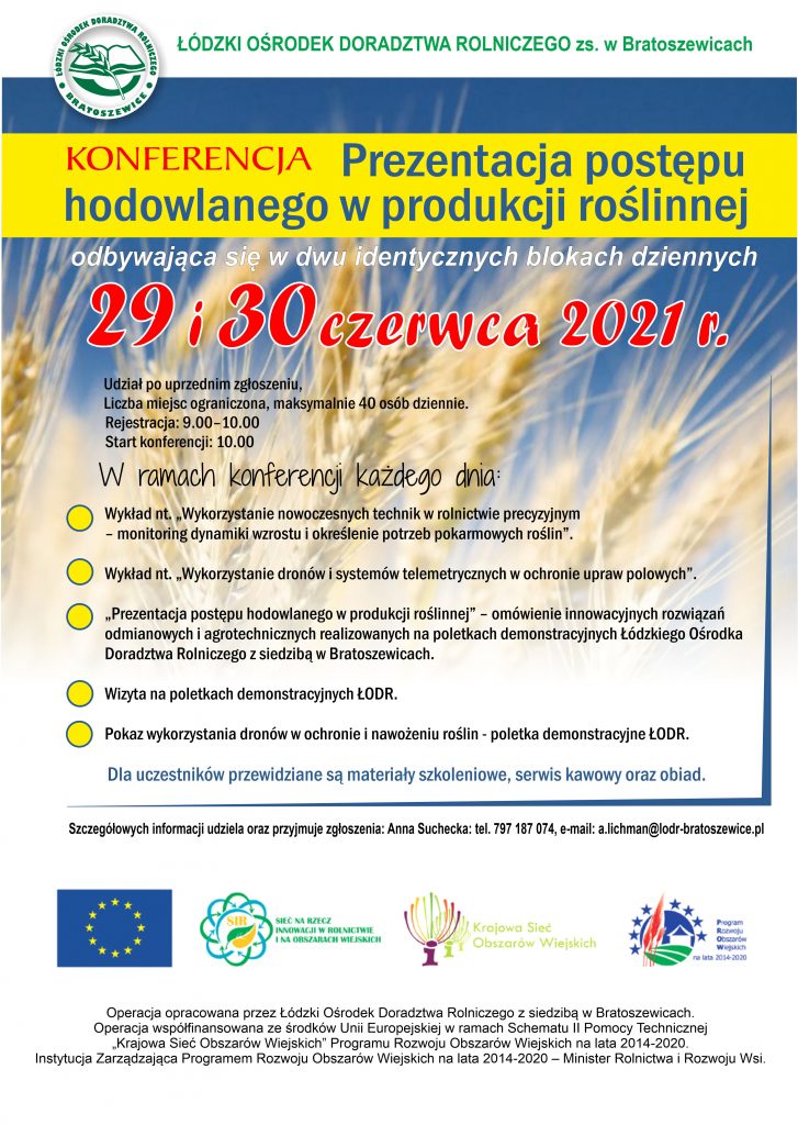 Wojewódzkie Dni Pola 2021
