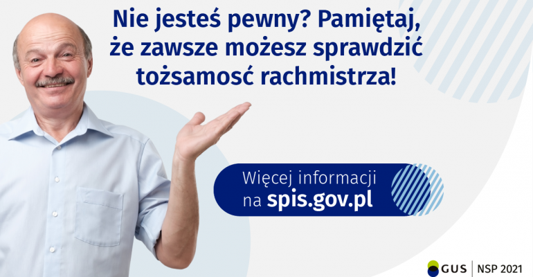 Jak zweryfikować rachmistrza spisowego?