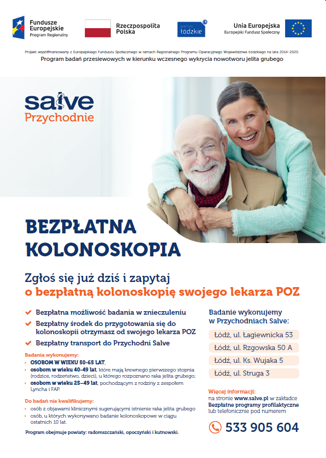 Bezpłatna kolonoskopia