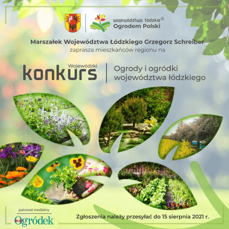 Wojewódzki Konkurs na „Ogrody i ogródki województwa łódzkiego”