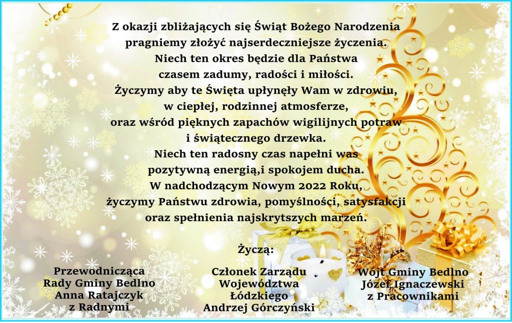 Życzenia Świąteczne
