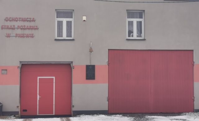 Wrota garażowe OSP Pniewo