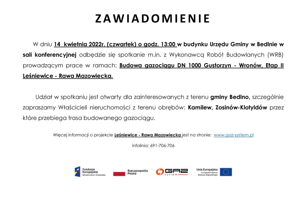 Zawiadomienie