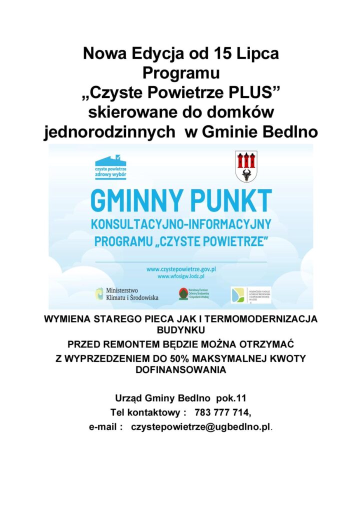 Czyste Powietrze PLUS