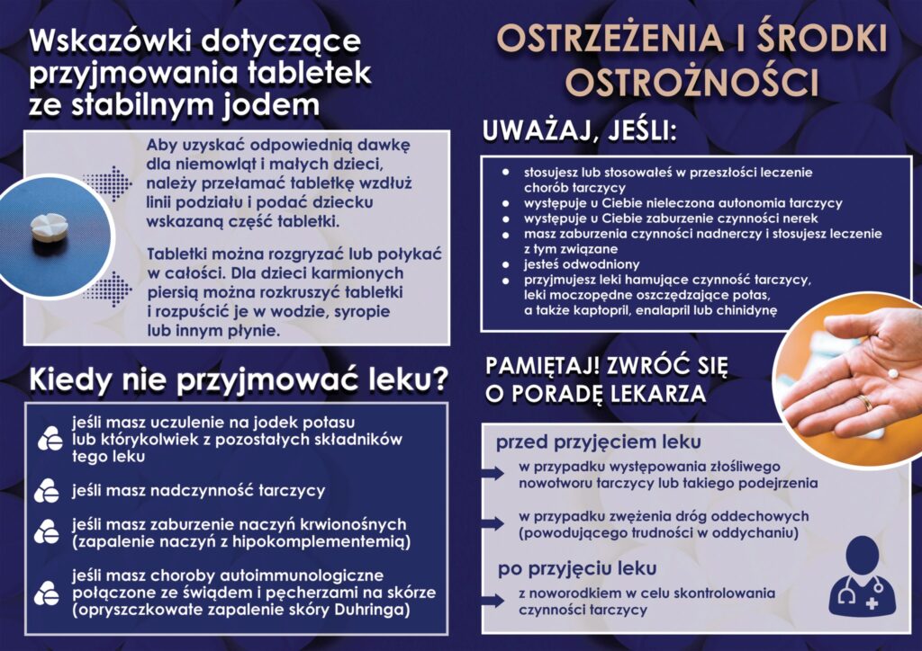 Informacja o jodku potasu
