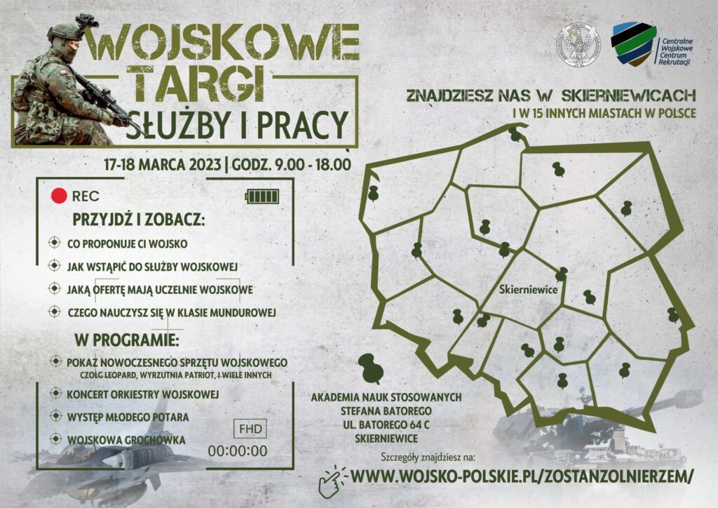 WOJSKOWE TARGI SŁUŻBY I PRACY W SKIERNIEWICACH