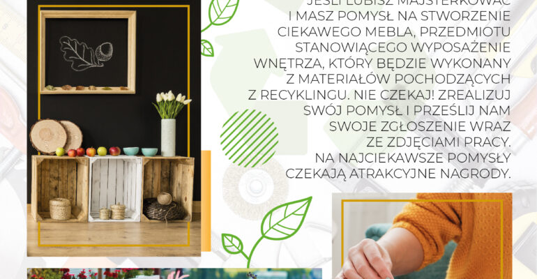 Zaproszenie do udziału w Wojewódzkim Konkursie "EKO Designer Wnętrz"