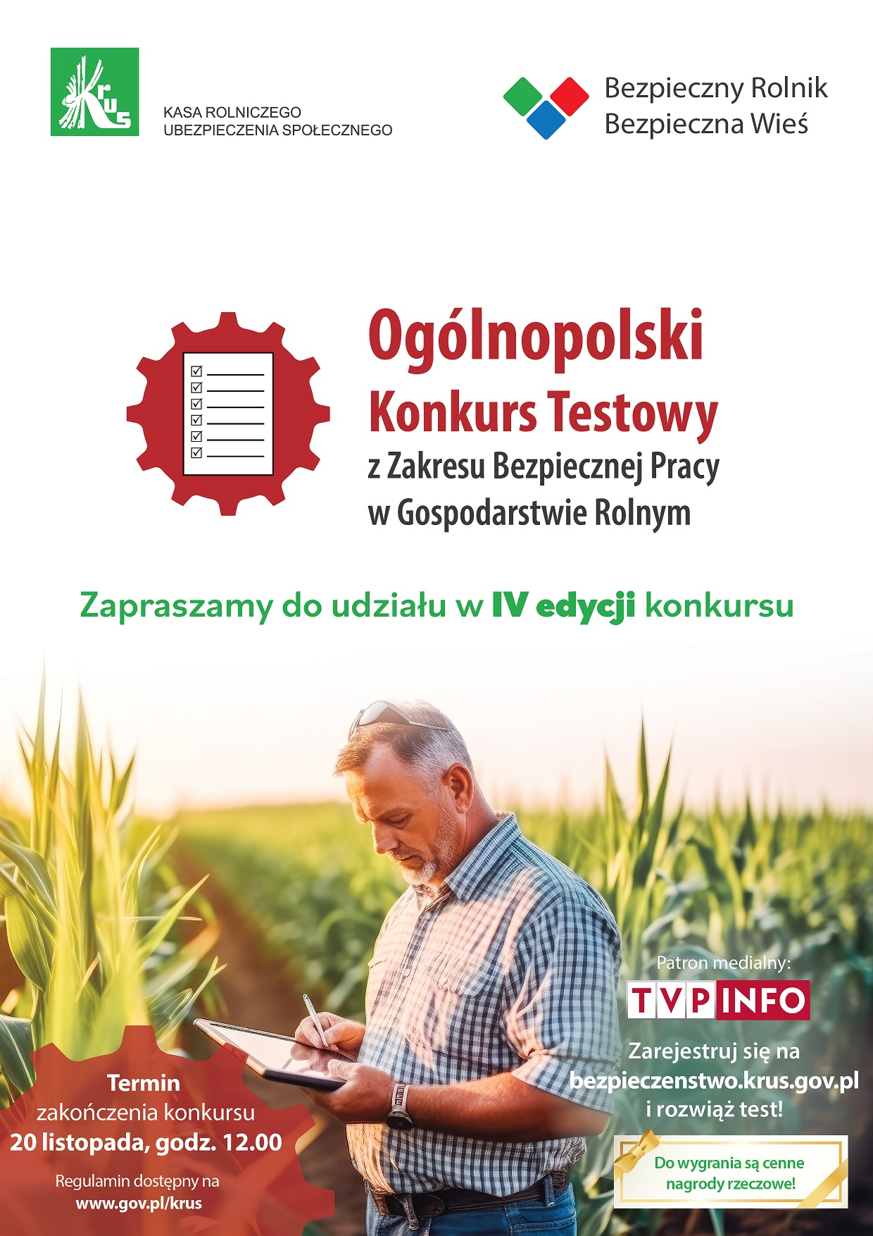 Konkurs testowy dla rolników