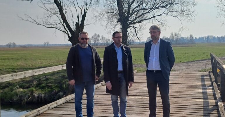 Remont mostu nad rzeką Bzura
