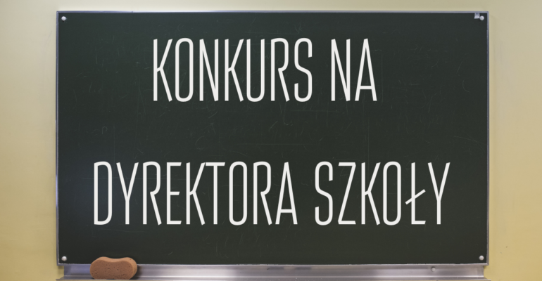 Ogłoszenie o konkursie na stanowisko dyrektora Szkoły Podstawowej w Szewcach Nadolnych